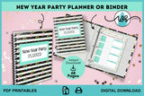 Printable New Year Party Planner