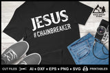 SVG Inspirational Logo, Chain Breaker