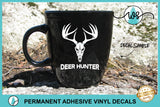 Decal Deer Hunter Skull