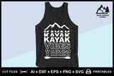SVG Kayak Logo SVG, Kayak Saying, Kayak Vibes