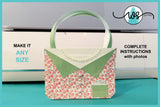 3D Paper Purse Template Shirt Design