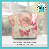 3D Paper Purse Template, 3D Butterfly