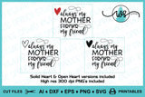 SVG Mother's Day Logo, Always My Mother