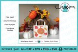 SVG Autumn Logo, Autumn Blessings