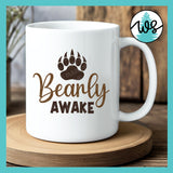 SVG Bearly Awake, Bear Claw