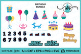 SVG Birthday Bundle