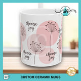 Mug_Choose Joy Boho Flowers Wrap_WhiteMug11oz