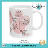 Mug_Choose Joy Boho Flowers Wrap_WhiteMug11oz