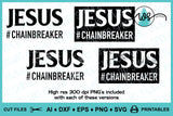 SVG Inspirational Logo, Chain Breaker