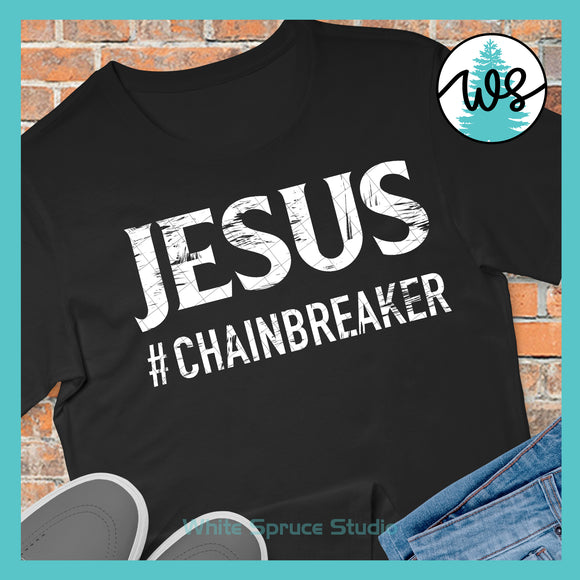 SVG Inspirational Logo, Chain Breaker