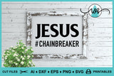 SVG Inspirational Logo, Chain Breaker