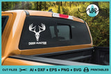 SVG Hunting Logo, Deer Skull