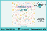 Digital Crochet Animals Clipart Bundle Nursery PNG Printables
