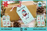 Printable Editable Cute Animal Christmas Gift Tags