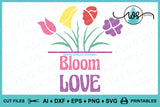 SVG Bloom Love Flowers