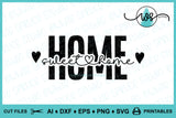 SVG Home Sweet Home Clipart Printable