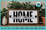 SVG Home Sweet Home Clipart Printable