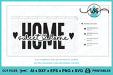 SVG Home Sweet Home Clipart Printable
