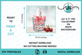 Printable Coquette Cherry Treat Box