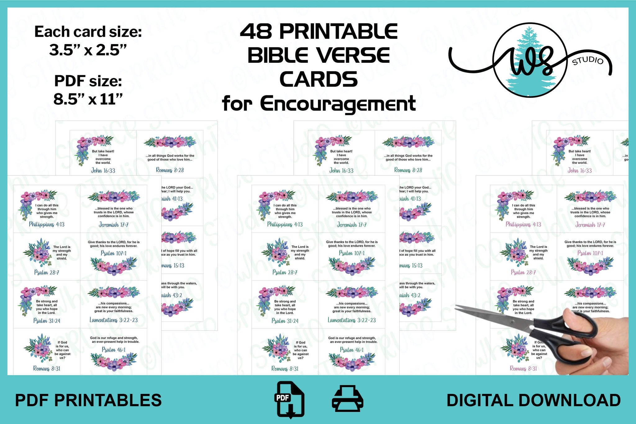 Printable Scripture Cards Bible Printable Scripture Cards For Kids
