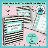 Printable New Year Party Planner