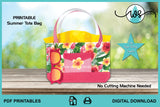 Printable Summer Tote Bag