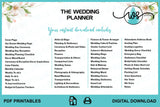 Printable Wedding Planner