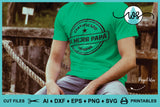 SVG Spanish Dad Certificado el Mejor Papa Siempre