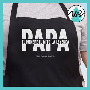 SVG Spanish Dad Papa El Hombre El Mito La Leyenda