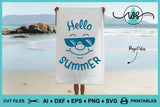 SVG Cute Summer Clipart SVG & Printable