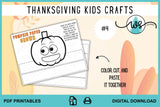 Printable Thanksgiving Crafts for Kids
