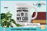 Mug White Way Maker Promise Keeper
