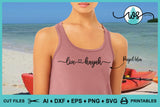 SVG Kayak Logo, Kayak Saying, Live (Heart) Kayak