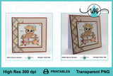 Printable Autumn Owl