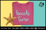 SVG Summer Logo, Beach Words