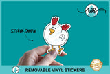 Sticker, Cartoon Chicken