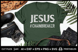 SVG Inspirational Logo, Chain Breaker