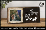 SVG Dog Logo, Had Me at Woof