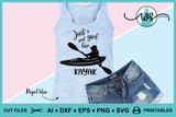 SVG Kayak Logo SVG, Just a Girl and Her Kayak