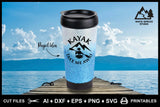 SVG Kayak Logo, Kayak Take Me Away