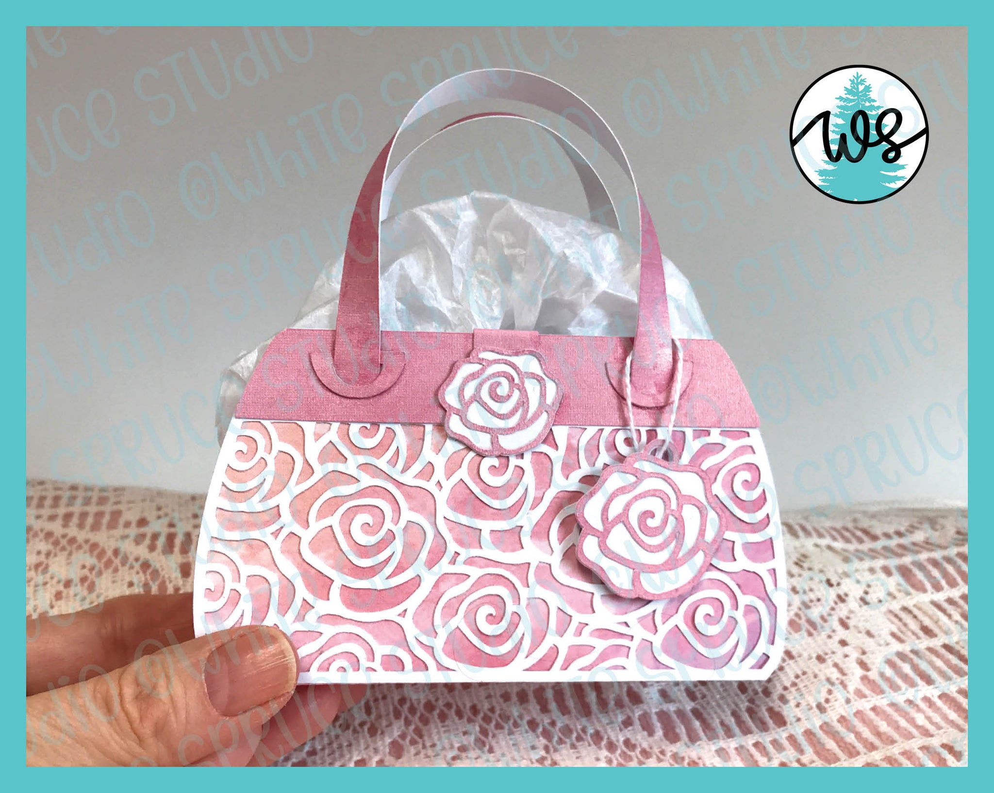 Custom Logo Design Gradients Color Wallet Purse Gift Paper Shopping Bag For  Garment