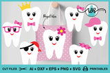 SVG Tooth Fairy Tooth & Accessories